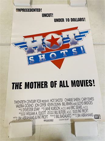 Hot Shots! Original DS 27x41 Movie Poster - ROLLED