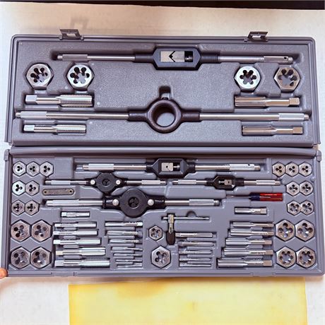 NOS Craftsman 66pc Kromedge Hexagon Tap & Die Set