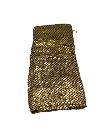 Vintage Gold mesh wallet