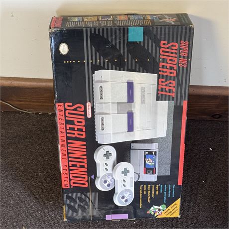 Super Nintendo Super NES Super Set - Box Only