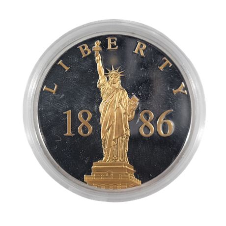 American Mint 125 Years of Liberty Coin A 07321