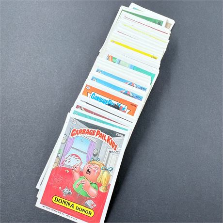 90 Vintage Unsearched Garbage Pail Kids Cards
