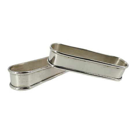 Vintage Pair of Gorham Sterling Silver Napkin Rings