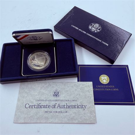 1987 $1 Silver Proof