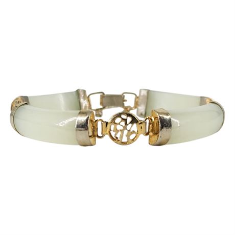 Vintage Chinese Jade Bracelet