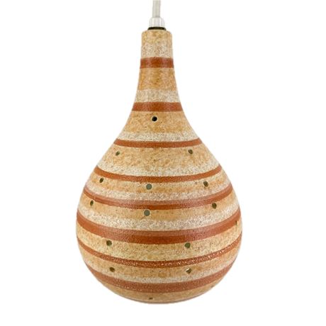 Vintage 1960's Original Ceramic Pendant Lamp