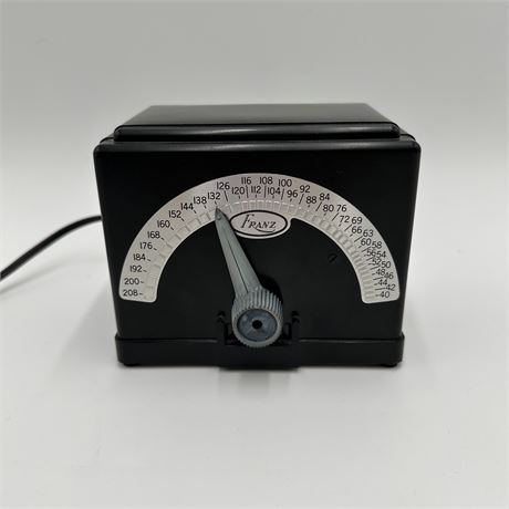 Vintage Franz Electric Metronome