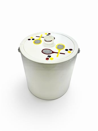 Vtg Morgan Designs "Bucket Brigade" Ice Bucket