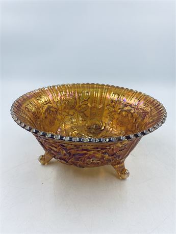 Carnival Glass Serving Bowl