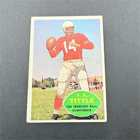 1960 Topps Y.A Tittle  #113
