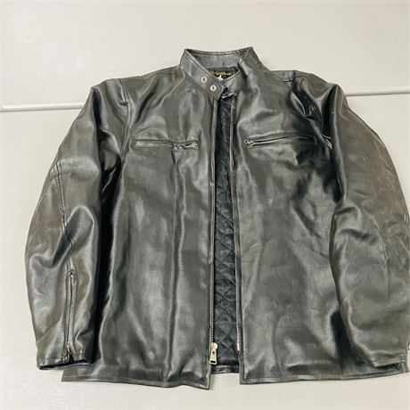 NOS Leather Motorcycle Jacket