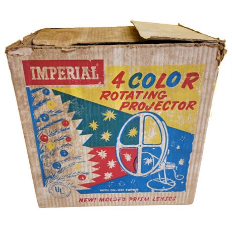 Imperial 4 Color Rotating Projector