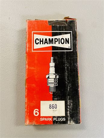 NOS Case of Champion Spark Plugs 860