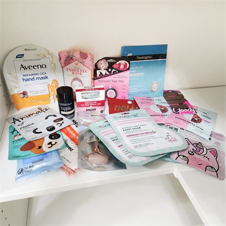 Miscellaneous Face/Hand/Foot/Eye Masks & More, Unopened