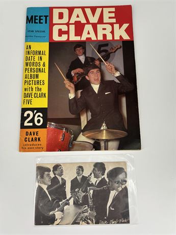 Meet Dave Clark Magazine With Lobby Card