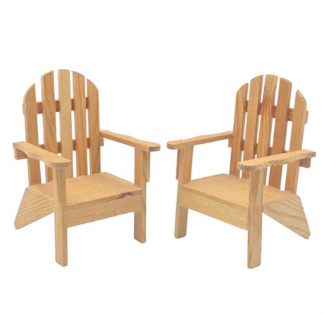 Paint Your Own Decorative Adirondack Chairs
