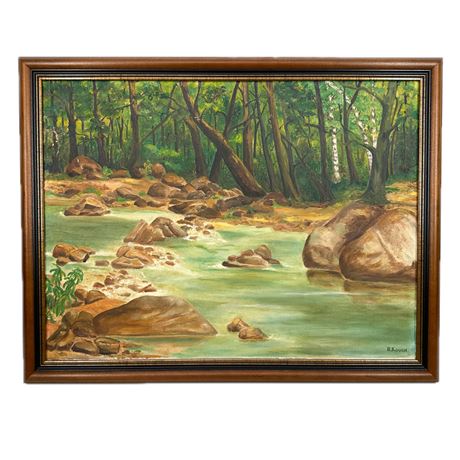 Original Painting "High Noon on Lynn Run" by R. Kough