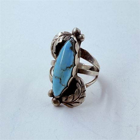 5.78g Navajo Sterling Ring Size 6.5