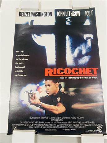 Ricochet Original DS 27x40 Movie Poster - Rolled