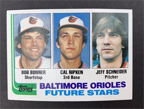 1982 TOPPS #21 Baltimore Orioles Future Stars Baseball Card