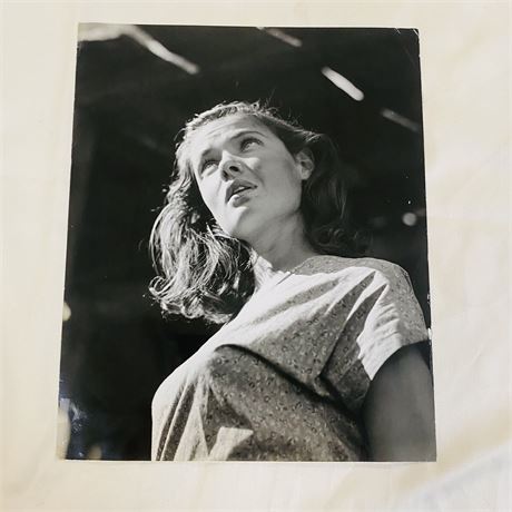 Gene Tierney Original Press Photo
