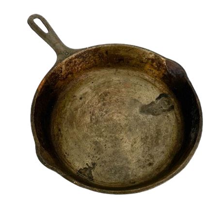 Vintage Wagner No 8 Cast Iron Frying Pan