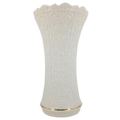 Vintage Lenox Vase with 24K Detail and Scalloped Rim