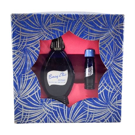 Vintage Evening In Paris Perfume Gift Set in Original Box