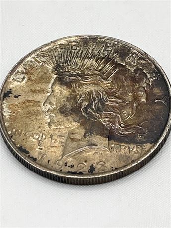 1928  peace dollar 26.82g