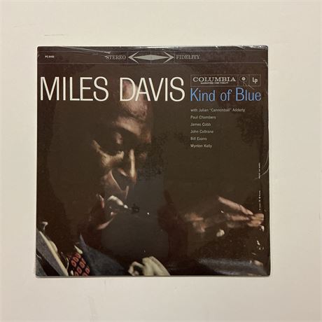 Miles Davis Kind of Blue Sealed Vinyl Record