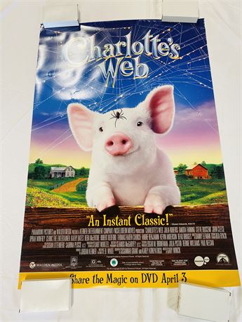 Charlotte’s Web Original 27x40 Movie Poster - ROLLED