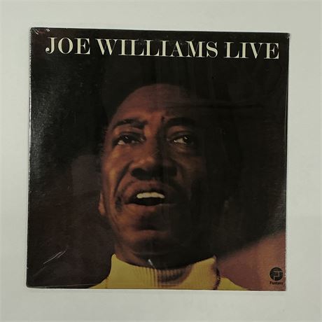 Joe Williams Live Sealed Vinyl Record