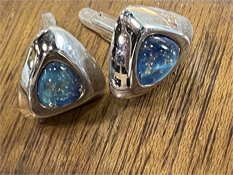 Vintage crystal cufflings