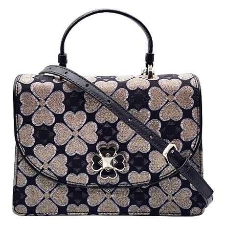 Kate Spade Odette Jacquard Small Top Handle Satchel w/ Dust Bag