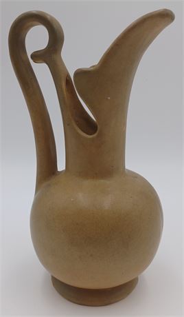 Nice vintage pottery decorative pitcher