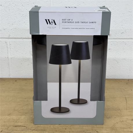 W&A Portable LED Table Lamps