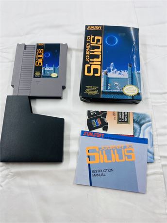 NES Journey to Silius CIB w/ Manual + Inserts