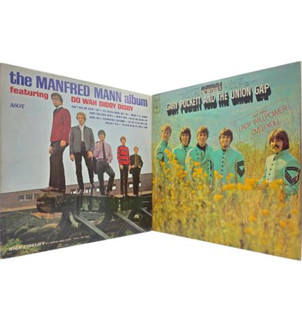 Lot of Two VTG. Albums - Manfred Mann & Gary Puckett and the Union Gap
