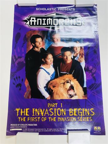 Animorphs Part 1 Original 27x40 Movie Poster - Rolled