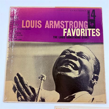 Louis Armstrong Favorites Vinyl Record