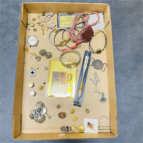 Vintage Box Lot - Very Likely Gold + Silver in here