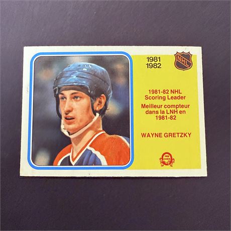 1982 OPC Wayne Gretzky