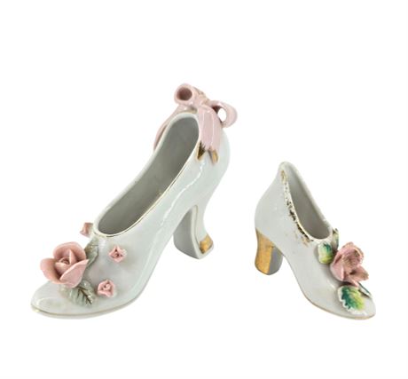 VTG Porcelain Shoes - Japan