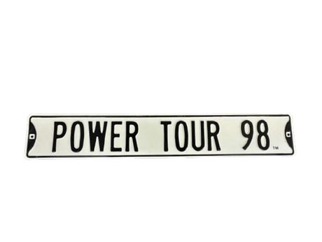 Power Tour '98 Metal Signs