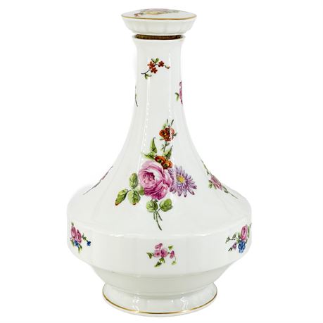 Vintage Haviland Limoges "Chantilly" Porcelain Decanter