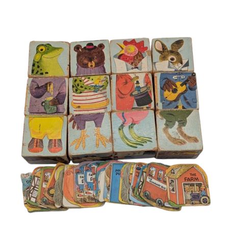 Vintage Richard Scary Toy Lot