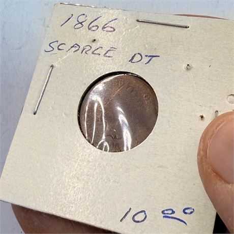 1866 Indian Head Penny