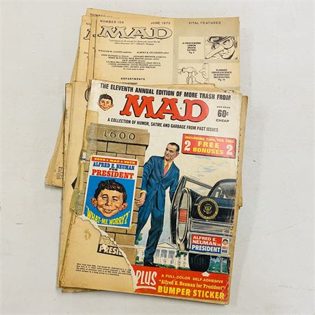 70’s Mad + Cracked Magazines