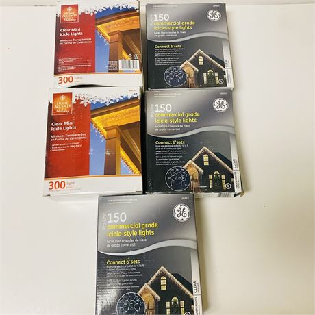 4 Boxes of Xmas Lights