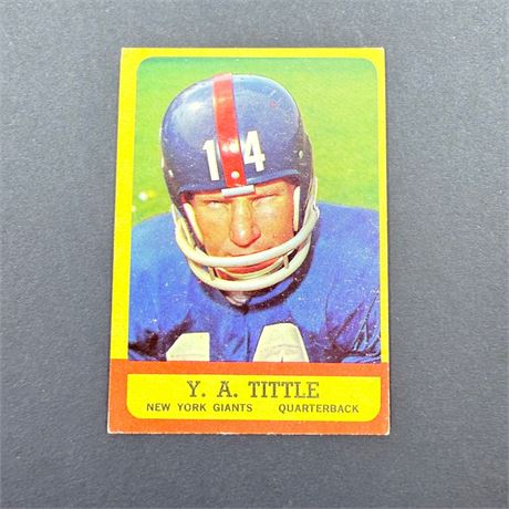 1963 Topps Y.A Tittle #49